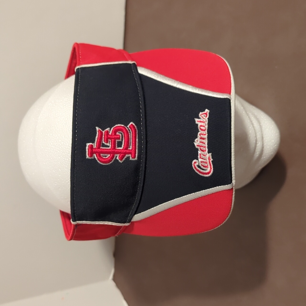 MLB genuine merchandise fan favorite St. Louis Cardinals visor hat cap